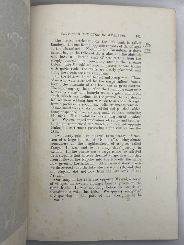 In Darkest Africa by Henry Morton Stanley 1890 First Edition