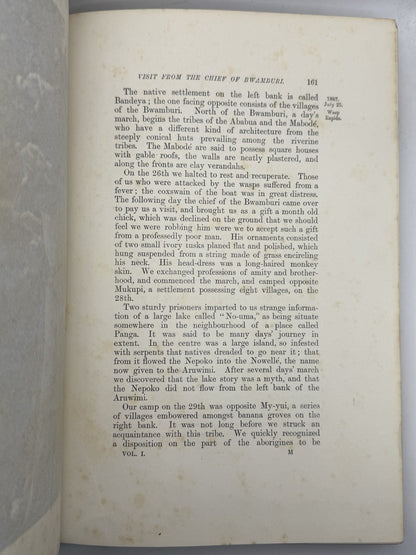 In Darkest Africa by Henry Morton Stanley 1890 First Edition