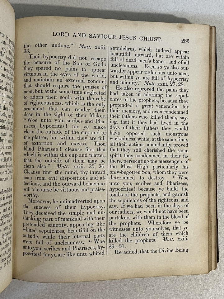 The Life of Our Lord and Saviour Jesus Christ & His Apostles c.1860