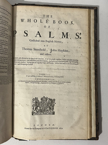 The King James Bible 1679