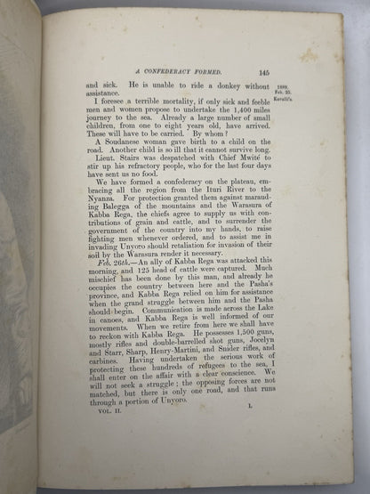 In Darkest Africa by Henry Morton Stanley 1890 First Edition