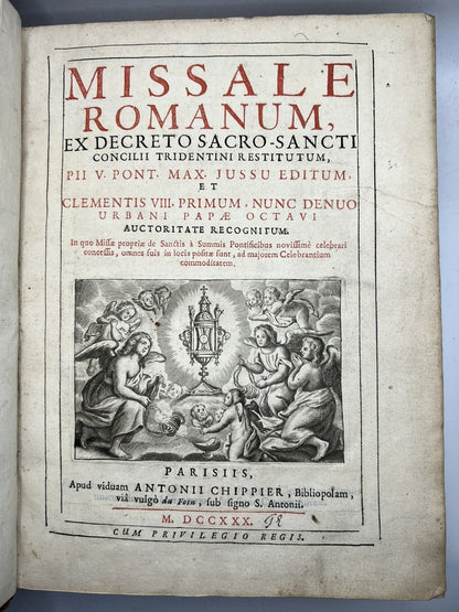 Missale Romanum 1730