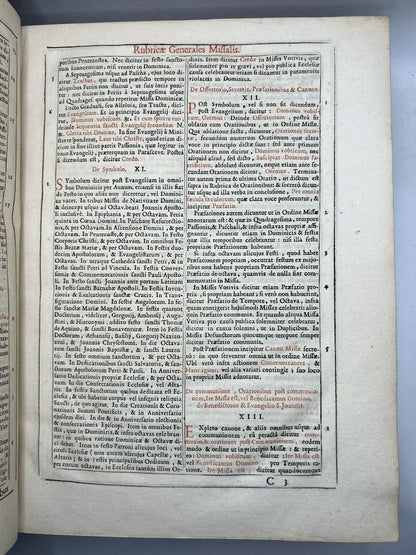Missale Romanum 1730