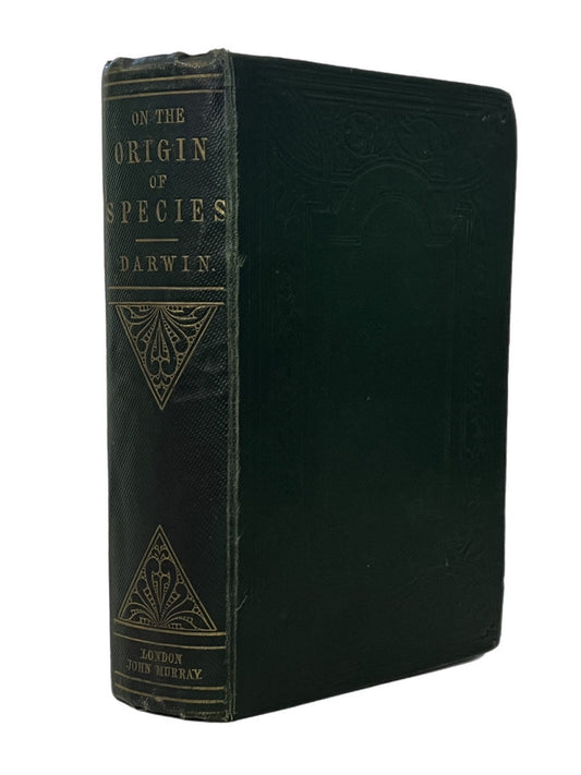 The Origin of Species by Charles Darwin 1860 Second Edition in Original Cloth