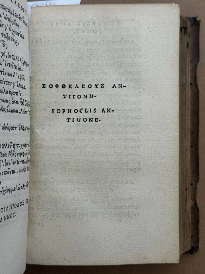 Sophocles Tragedies 1534