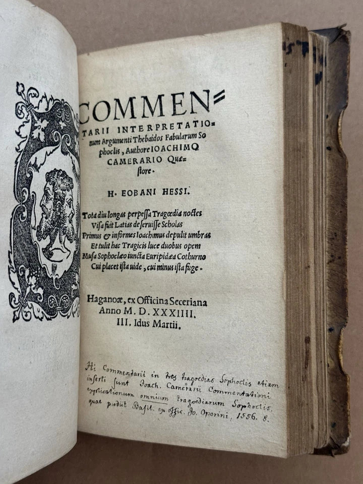 Sophocles Tragedies 1534